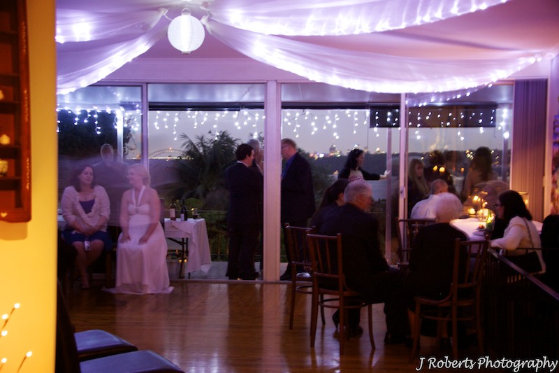 Wedding reception held in family home vaucluse - wedding photography sydney